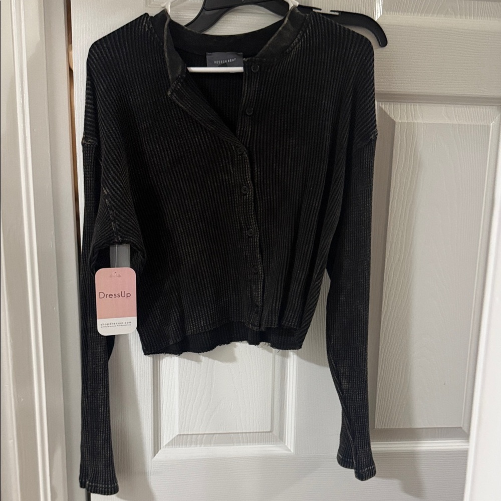 DressUp Black Long Sleeve Top